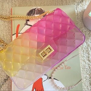 💖🌸✨👄 Jelly CHANELINSPIRED CHAIN BAG 💖🌸✨👄